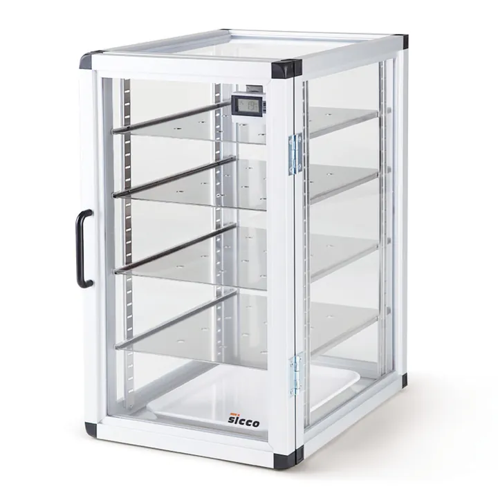 Exicator Star Vitrum, 45 l, sticlă borosilicată 3.3, cadru aluminiu, 1 buc. — Carl Roth, cod NX19.1