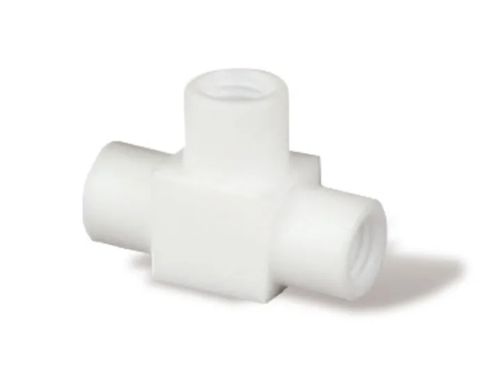Cuplaje filetate HPLC, formă T, PTFE, UNF, pentru furtunuri Ø exterior 3.2 mm, 1 bucată — Carl Roth, cod NX52.1