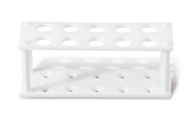Suport Rotilabo®-PTFE pentru eprubete, Ø orificiu 19 mm, 10 (2 x 5) locașuri — Carl Roth, cod NY07.1