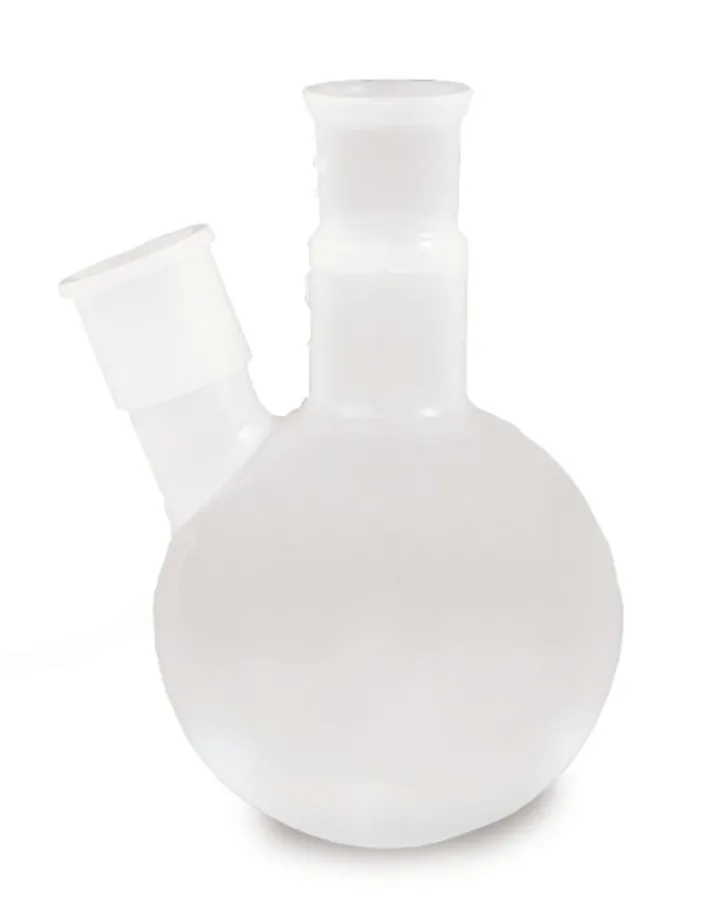Baloane cu două gâturi, PFA, 500 ml, NS 29/32, gât lateral NS 29/32, 1 bucată — Carl Roth, cod NY44.1