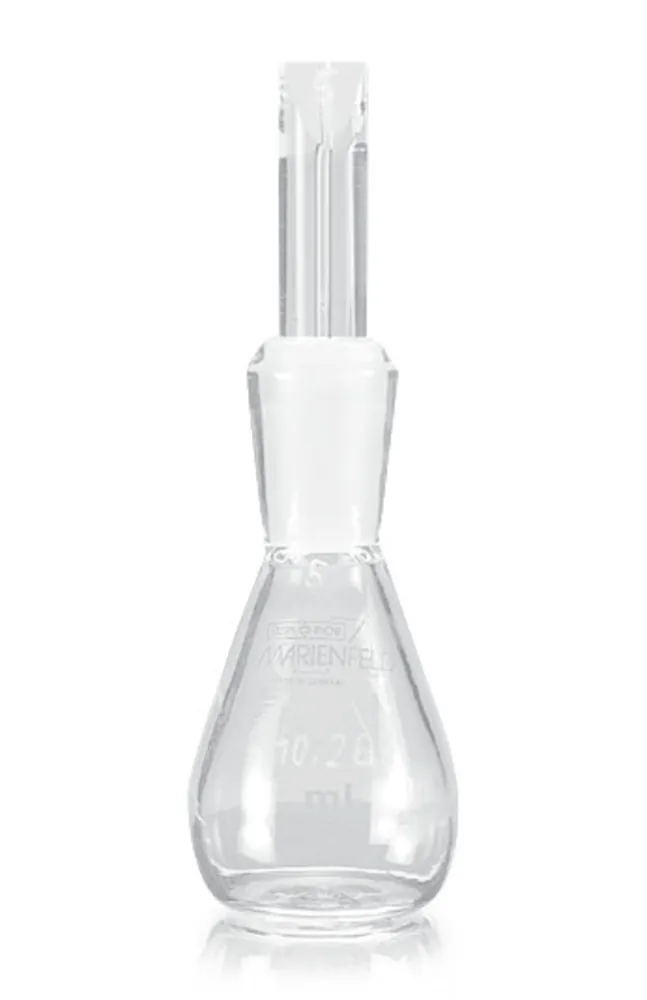 Picnometre Gay-Lussac, sticlă borosilicată 3.3, în formă de pară, 50 ml, 1 buc. — Carl Roth, cod P229.1