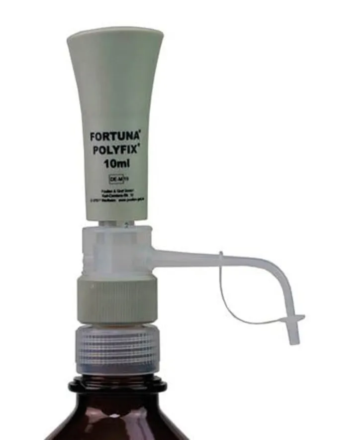 Dozator FORTUNA® POLYFIX®, 2-10 ml, cilindru de dozare calibrat din sticlă — Carl Roth, cod P312.1