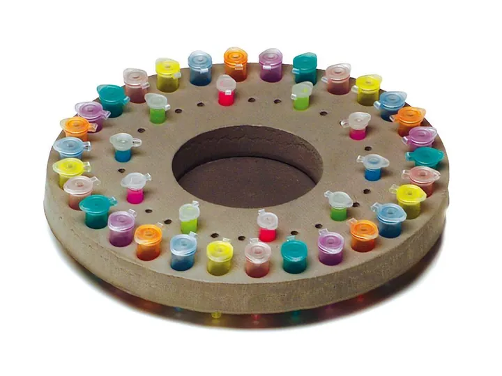 Suport pentru 60 de tuburi de microcentrifugă, pentru seria Vortex-Genie®, 1 bucată — Carl Roth, cod P510.1
