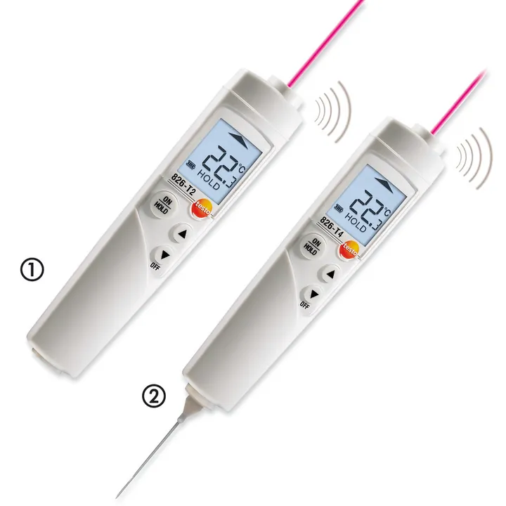 Tester rapid de temperatură fără contact, 826-T2, domeniu de măsurare -50 - +300 °C — Carl Roth, cod P855.1