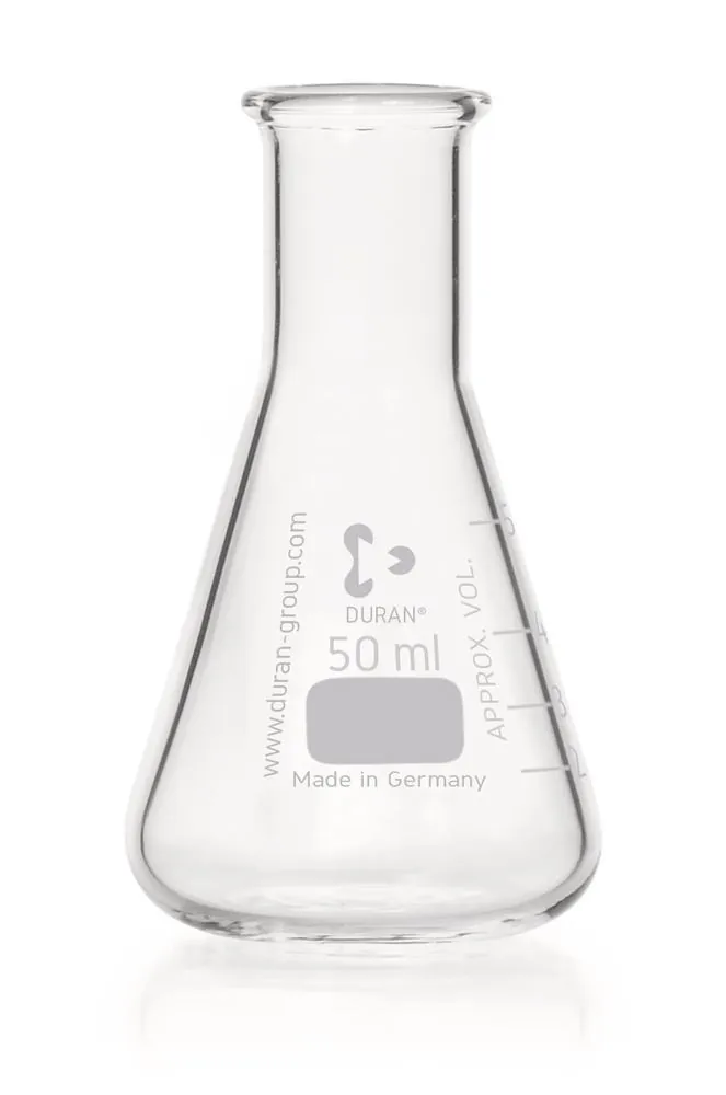 Balon Erlenmeyer DURAN®-Super cu gât îngust, 1000 ml, Ø exterior balon 131 mm — Carl Roth, cod PC45.1