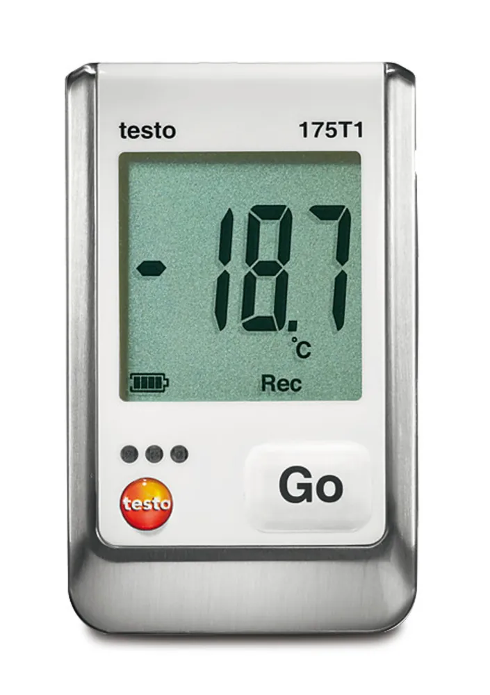 Înregistrator de date testo 175 T1, pentru temperatură, 1 bucată — Carl Roth, cod PH31.1