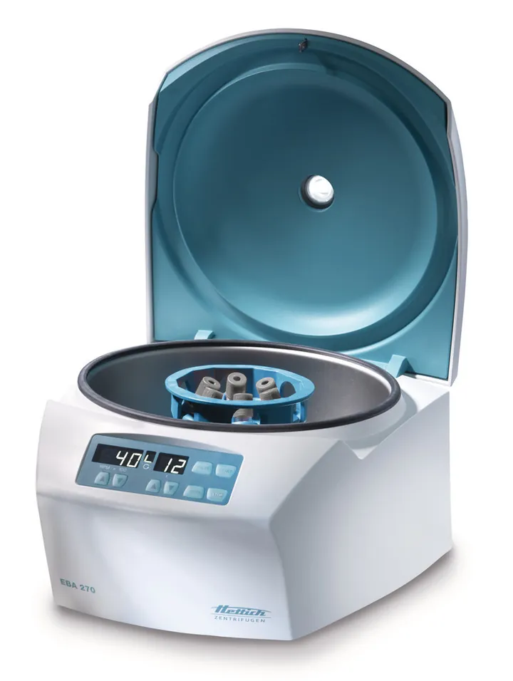 Centrifugă mică EBA 270, viteză 500 până la 4000 rpm, 1 bucată — Carl Roth, cod PH35.1