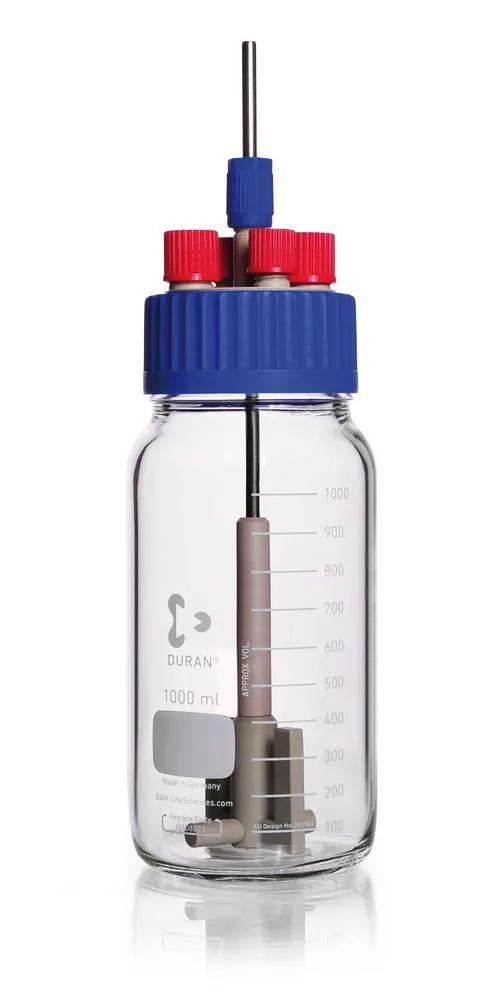 Set reactor cu agitator GLS 80, 1000 ml, cu flacon cu filet DURAN®, 1 bucată — Carl Roth, cod PK87.1
