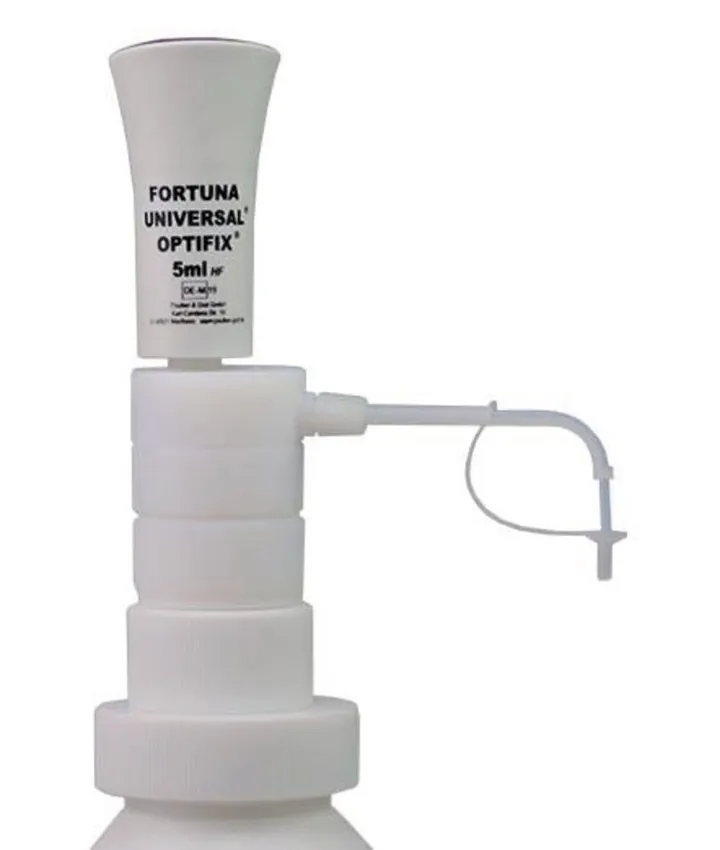 Dozator FORTUNA® OPTIFIX® HF, capacitate 1 - 5 ml, 1 bucată — Carl Roth, cod PL17.1