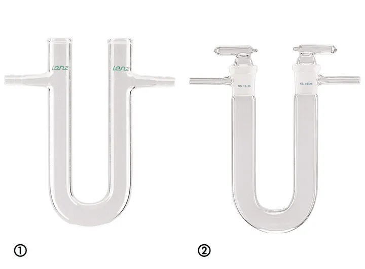 Tub de uscare, în formă de U cu conector, din DURAN®, 130 mm, 1 bucată — Carl Roth, cod PL36.1