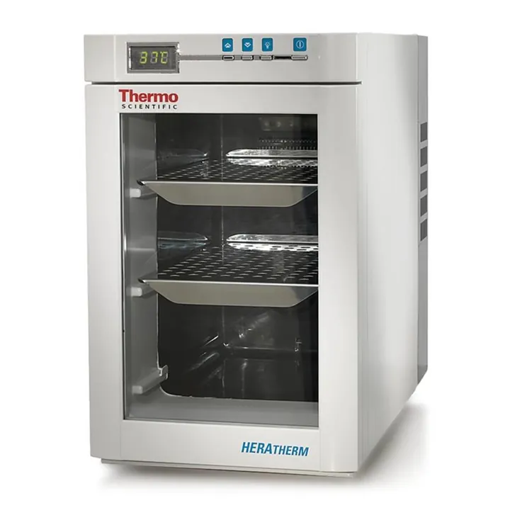 Incubator mic Heratherm IMC18, cu ușă de sticlă, 18 L, 17-50 °C, 1 bucată — Carl Roth, cod PL74.1
