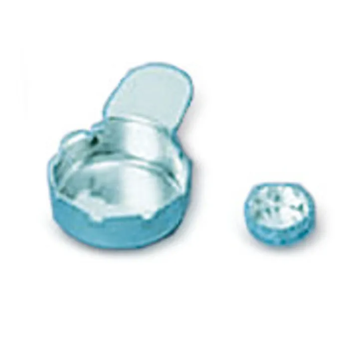 Capsule de aluminiu Rotilabo®-micro, formă rotundă, 0.35 ml, 13 x 3.5 mm, 100 bucăți — Carl Roth, cod PP59.1