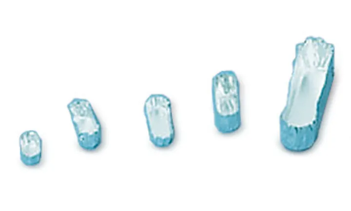 Capsule de aluminiu Rotilabo®-micro, formă ovală, 1.12 ml, 25 x 7 x 7 mm, 50 bucăți — Carl Roth, cod PP64.1