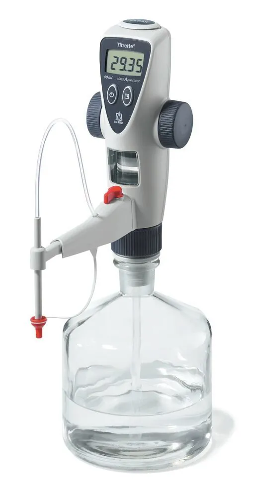 Biuretă digitală Titrette®, 50 ml, cu port RS 232, 1 bucată — Carl Roth, cod PP90.1