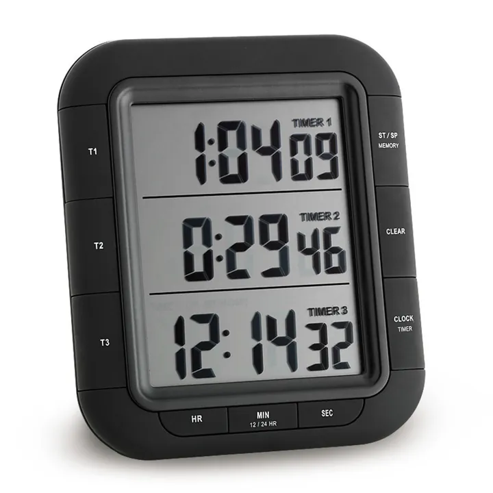 Triple Timer XL, 3 cronometre într-un singur dispozitiv, 1 bucată — Carl Roth, cod PT76.1