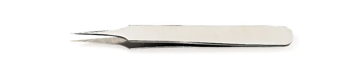Pensetă cu vârf fin, dreaptă, vârf turn. Remanit 4301. L 110 mm, 1 bucată — Carl Roth, cod PX38.1