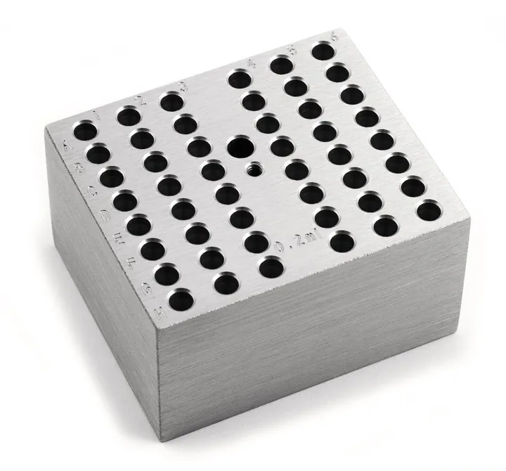 Bloc interschimbabil pentru fiole de reacție, pentru 48 fiole de reacție 0.2 ml, 1 bucată — Carl Roth, cod PY26.1