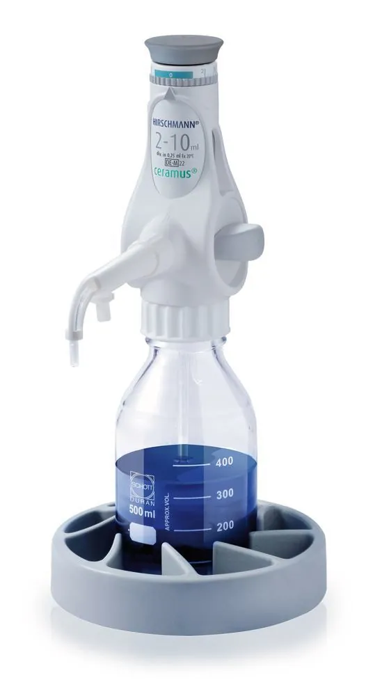 Dozator ceramus®, piston ceramic, volum variabil 2 - 10 ml, 1 buc. — Carl Roth, cod T303.1