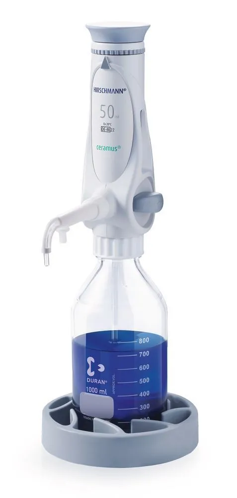 Dozator ceramus®, piston ceramic, volum fix 50 ml, 1 bucată — Carl Roth, cod T331.1