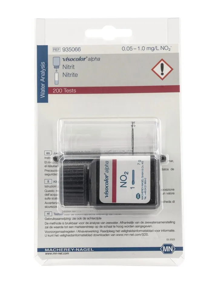 Kit de testare VISOCOLOR® alpha, nitrit NO2-, 1 bucată — Carl Roth, cod T364.1