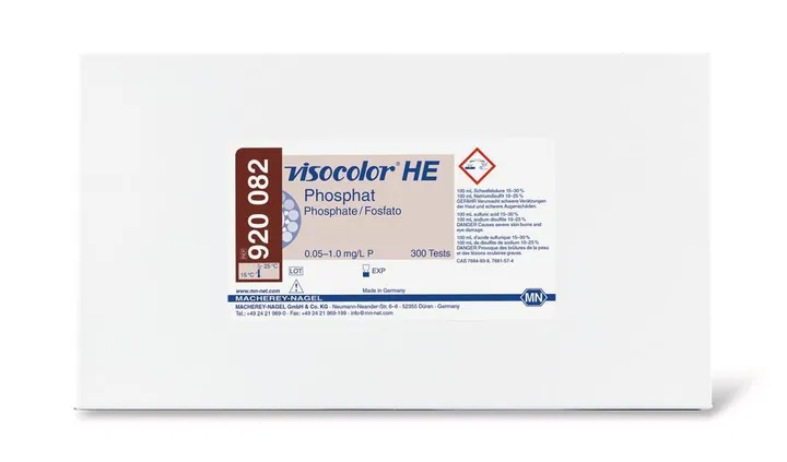 Kit de testare VISOCOLOR® HE, fosfat P, 1 bucată — Carl Roth, cod T388.1