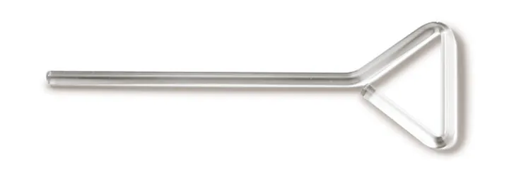 Spatulă Drigalski, sticlă, L 50 mm, l 145 mm, 10 bucăți — Carl Roth, cod T724.2