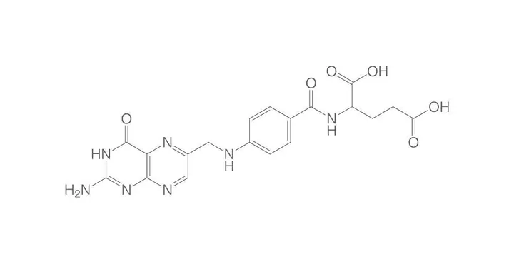 Acid folic, min. 96 %, pentru biochimie, 25 g, plastic — Carl Roth, cod T912.1