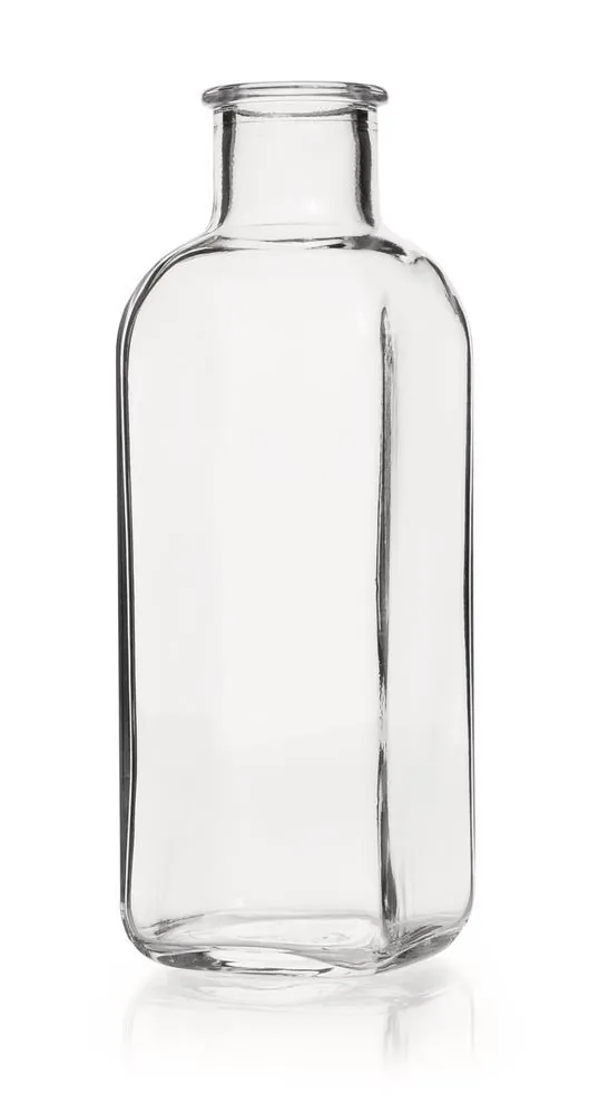 Sticlă pătrată Breed-Demeter, DURAN®, L 48 x H 148 mm, 180 ml, 1 bucată — Carl Roth, cod T954.1