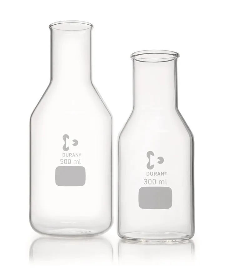 Sticlă pentru medii de cultură cu buză, DURAN®, înălțime 115 mm, 100 ml, 10 bucăți — Carl Roth, cod T955.2