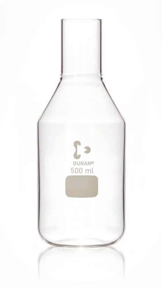Sticlă pentru medii de cultură cu gât drept, înălțime DURAN®, 208 mm, 500 ml — Carl Roth, cod T963.2