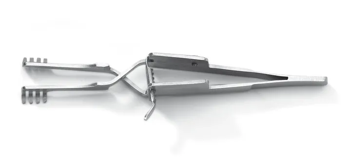 Retractor, din oțel inoxidabil, lungime 100 mm, 1 bucată — Carl Roth, cod TC34.1
