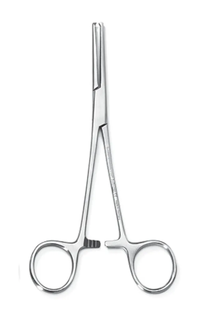 Clemă Kocher (Ochsner), dreaptă, 140 mm — Carl Roth, cod TE01.1