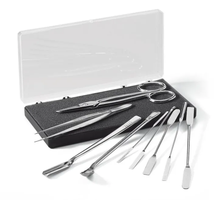 Set chimist, mare, în cutie de plastic, 9 piese, 1 bucată — Carl Roth, cod TE20.1