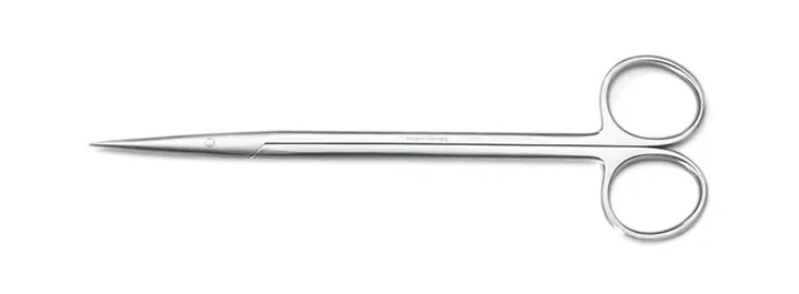 Foarfecă de disecție și sutură din oțel inoxidabil, Metzenbaum fino, ascuțită, 180 mm — Carl Roth, cod TE34.1