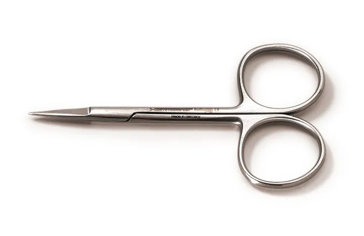 Microfoarfecă, tip Mikro-Iris, oțel inoxidabil, dreaptă, ascuțită, L 90mm — Carl Roth, cod TE45.1