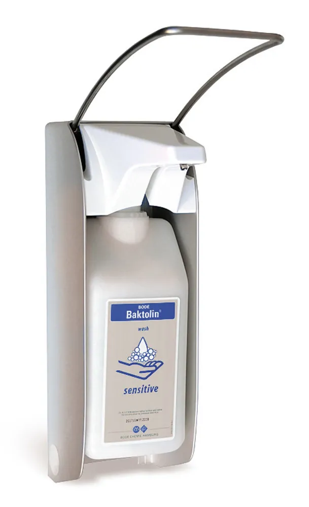 Dozator săpun și dezinfectant plus, pentru flacoane 1000 ml, cu braț lung — Carl Roth, cod TE54.1