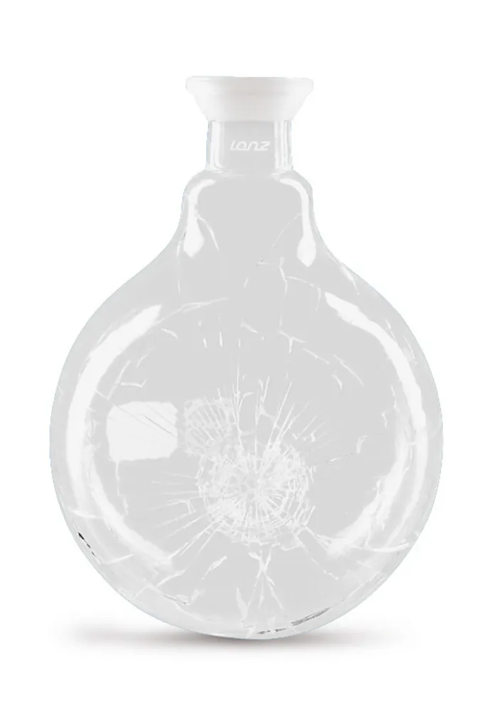 Balon colector cu înveliș PUR, DURAN®, 100ml,Ø64mm,H100, șlif sferic S 35 — Carl Roth, cod TH18.1