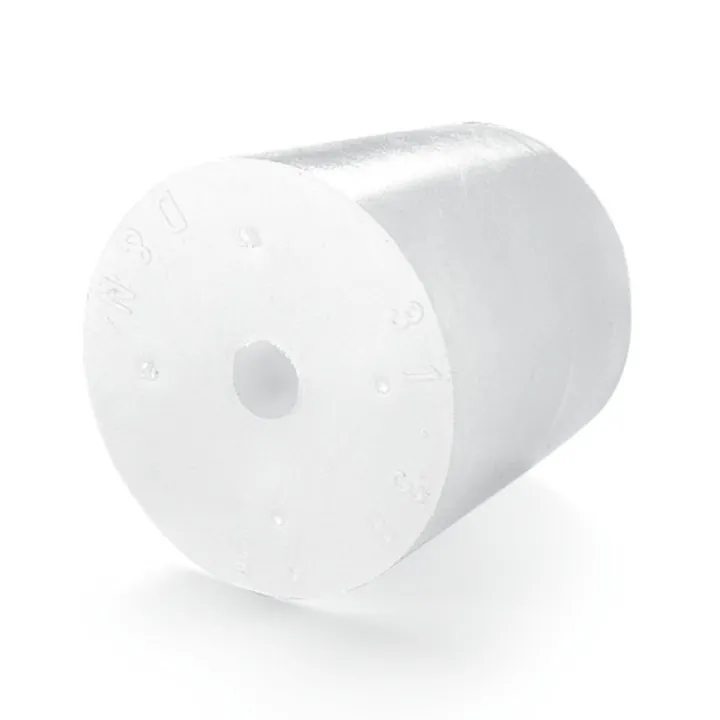 Dopuri din cauciuc siliconic, Ø orificiu 3 mm, 12.5 x 16.5 x 20 mm, 25 buc. — Carl Roth, cod TL50.1