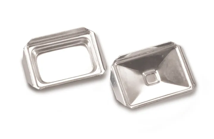 Forme metalice de încorporare, oțel inoxidabil, standard, L 23 x l 36 mm interior — Carl Roth, cod TT29.1