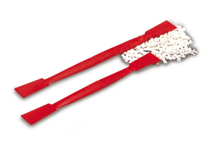 Spatulă dublă, PA, ranforsată cu fibră, L 150 mm, 10 bucăți — Carl Roth, cod TT31.1