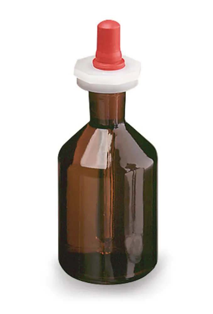 Flacoane înalte cu pipetă, sticlă brună, 100 ml, H 103 mm, 6 buc. — Carl Roth, cod TX02.1