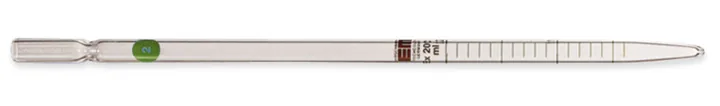 Pipete gradate pentru culturi de țesuturi, gradație maro AR-GLAS®,, L 230 mm, 2 ml — Carl Roth, cod X158.1