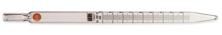 Pipete gradate pentru culturi de țesuturi, gradație maro AR-GLAS®,, L 230 mm, 10 ml — Carl Roth, cod X160.1