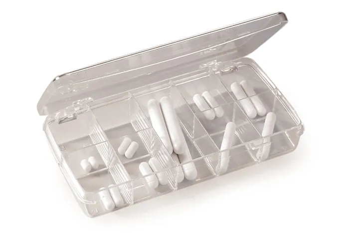 Rotilabo®-stirring magneți - set II, 18 agitatoare asortate, L de la 10 la 80mm — Carl Roth, cod X171.1