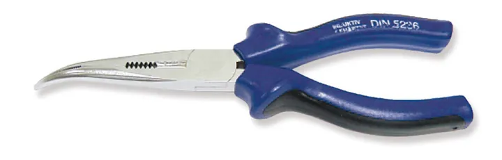 Clește telefonic, cotit la 45°, oțel special, cromat, L 200 mm — Carl Roth, cod X193.1