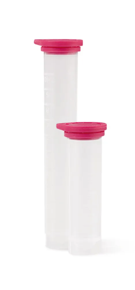 Eprubetă, 5 ml, roz, cu sigiliu de inviolabilitate, 250 bucăți — Carl Roth, cod X327.1