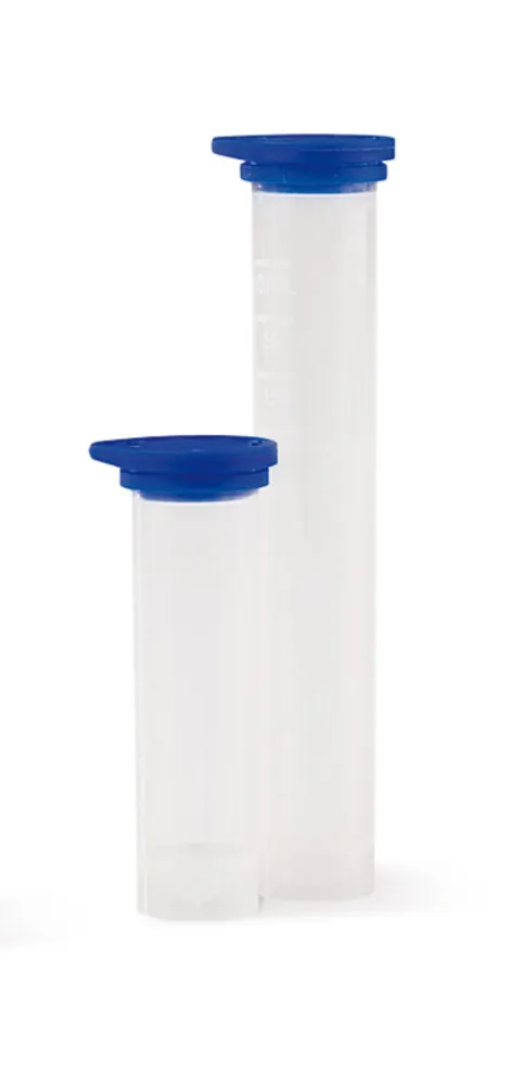 Eprubetă, 5 ml, albastru, cu sigiliu de inviolabilitate, 250 bucăți — Carl Roth, cod X328.1