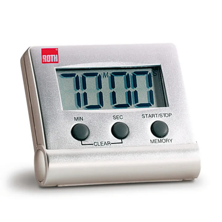 Afișaj LCD ROTILABO®-count-down-timer, cu 4 cifre, L 66 x A 56 x Î 18, 1 bucată — Carl Roth, cod X398.1