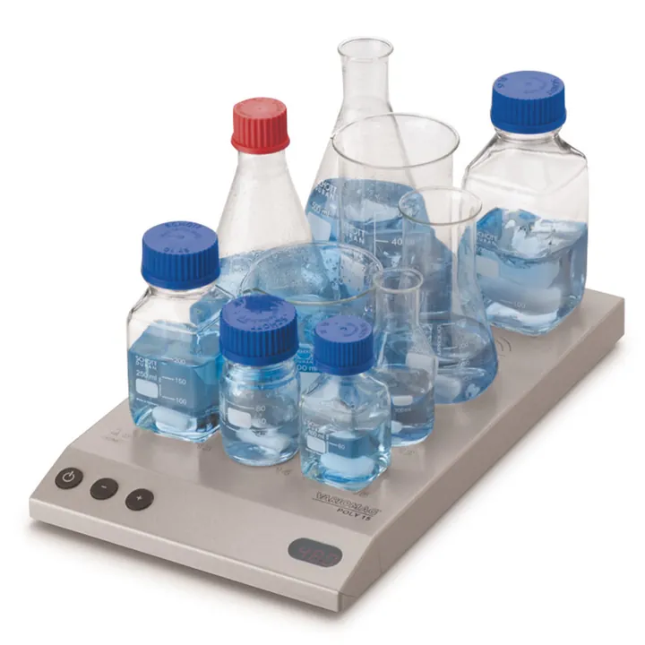 Agitator magnetic multipunct POLY 15, 15 puncte de agitare, 130-990/min, 1-800ml — Carl Roth, cod X544.1