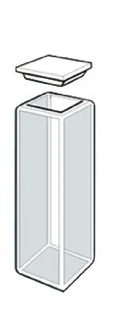 Cuvetă de sticlă ROTILABO®-precision, macro, sticlă pentru scopuri optice speciale, capac sigilat — Carl Roth, cod X851.1